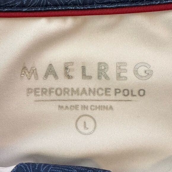 Maelreg White Performance Men's Quick Dry Solid Golf Polo Shirt in Size Large - Picture 6 of 9